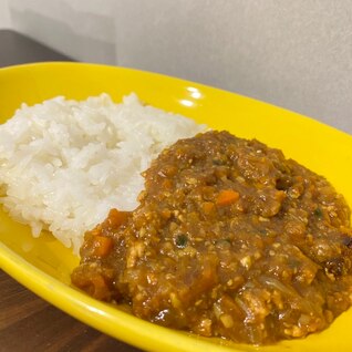 【弁当おかず】ルーから作る具沢山健康キーマカレー